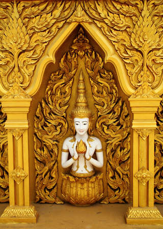 Traditional Thai molding Artの写真素材