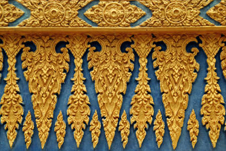 Traditional Thai molding Artの写真素材
