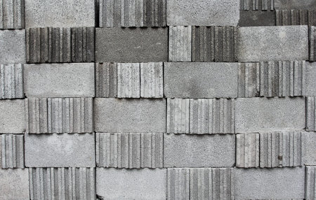 Gray bricks texture