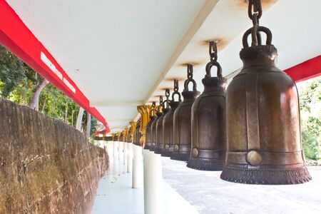 temple bellの写真素材