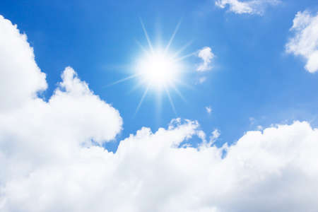 Sunshine Day Backgroundの写真素材