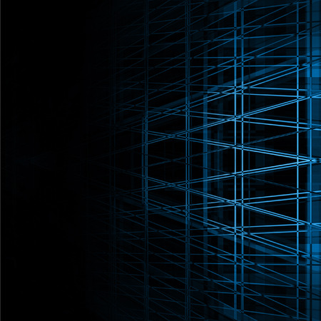 Blue Abstract Backgroundの写真素材