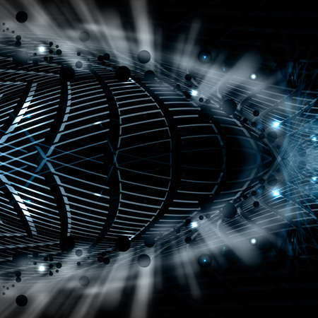 Futuristic Abstract Backgroundの写真素材