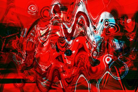 Red Abstract Backgroundの写真素材