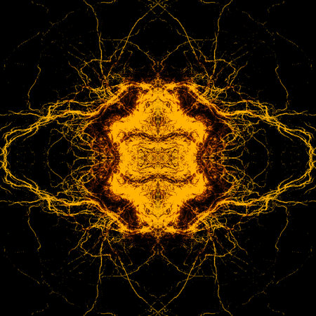 Orange Abstract Background