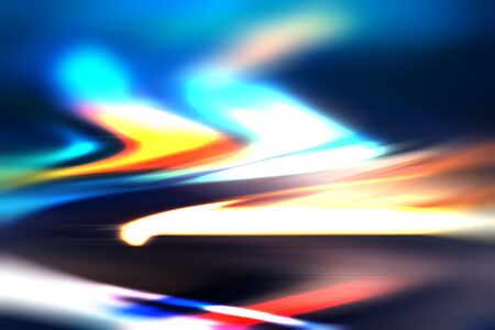 Futuristic curves backgroundの写真素材