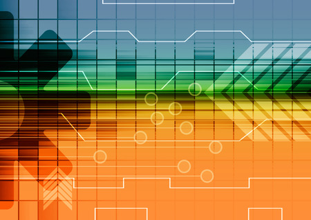 Futuristic Backgroundの写真素材