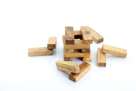 Wooden toyの写真素材