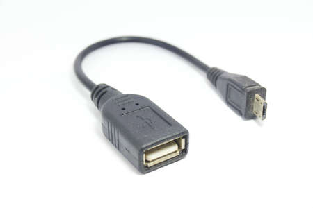 USB cable to phoneの写真素材