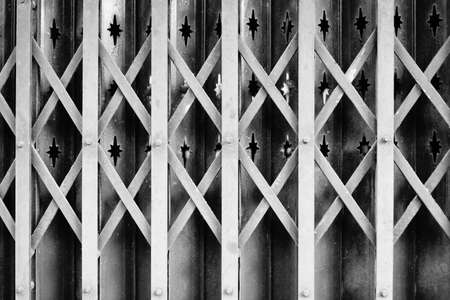 Old steel door backgroundの写真素材