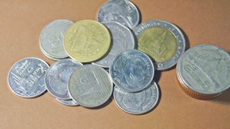 Baht Thailand coins