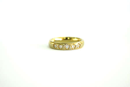 gold ringの写真素材