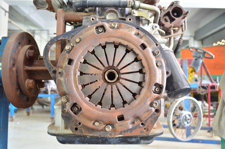 Clutch.clutch of car.の写真素材