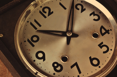 old retro timeの写真素材