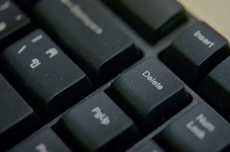 delete conceptの写真素材