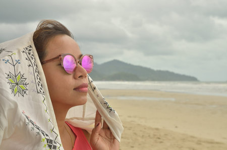 women in freedom conceptの写真素材