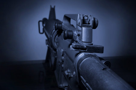 machine gun