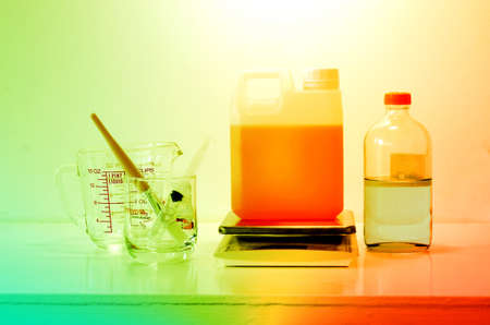 Tool of chemicals lab test  of background scienceの写真素材