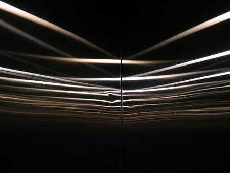 Lighting on skin steelの写真素材