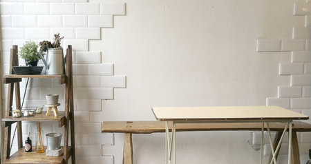 Interior decoration wall .backgroung space