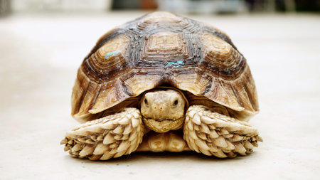 Turtle  in environment