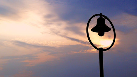 sky colorful and sky could in sunset twilight .workspace background idea