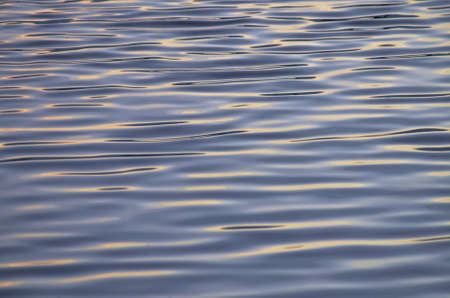 waves on the water surfaceの写真素材