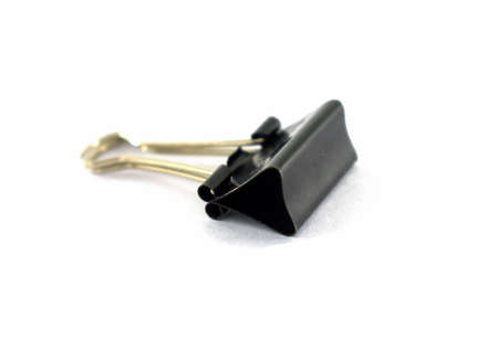 Paper Clip Isolated on the white background.の写真素材