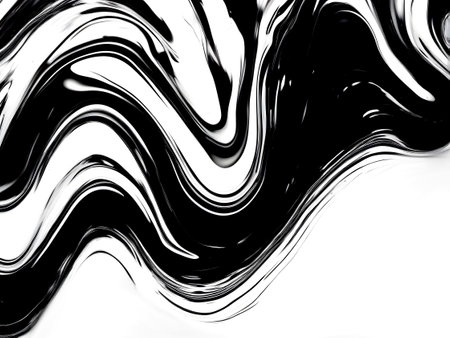 acrylic ink in water form an abstract smoke patternの素材