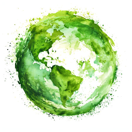 green planet earthの素材