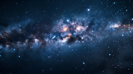 space galaxy background, background with starsの素材