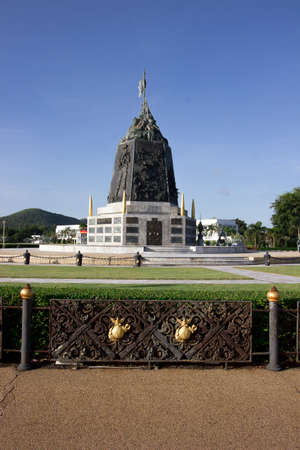 The monument Marines who died from war .の写真素材