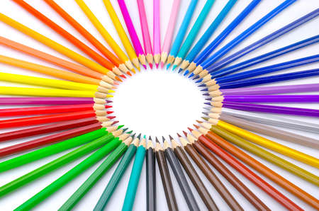 Color pencilsの写真素材