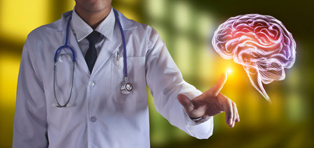 Modern medical technologies concept . Mixed media