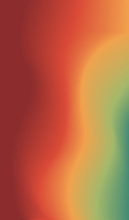 Abstract rainbow. Curved wavy. smooth wave.のイラスト素材