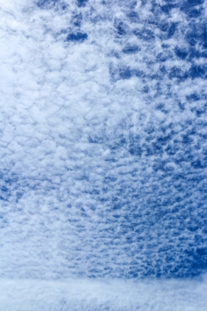 Clouds in a blue skyの写真素材
