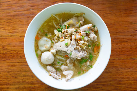 Thai Noodle Soupの写真素材