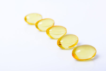 Fish oil nutritional supplement capsules