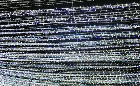 Light bulb decorate the night.の写真素材