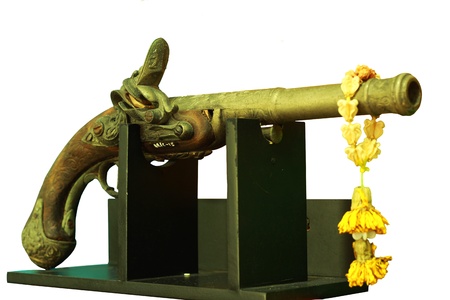 Antique firearmsの写真素材