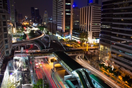 Bangkok city downtownのeditorial素材