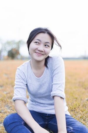 Emotion of womanの写真素材