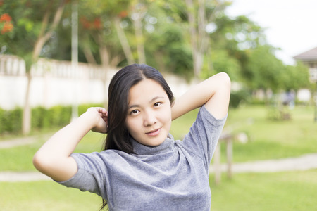 Happy Womanの写真素材