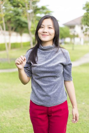 Happy Womanの写真素材