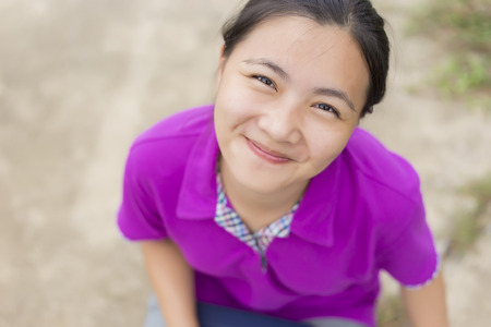 Woman Smilingの写真素材