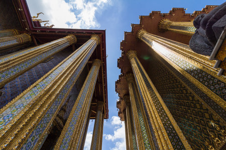 The Grand Palace of Bangkok in Thailandのeditorial素材