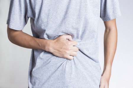 Man Stomach Acheの写真素材