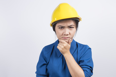 Engineer girlの写真素材