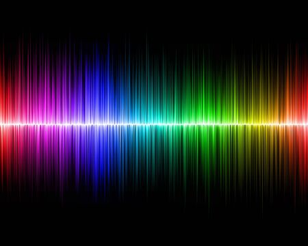 Sound waveの写真素材