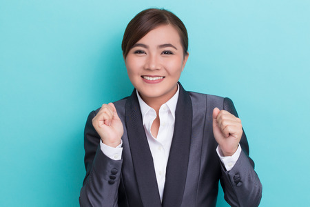 Successful of asian business womanの写真素材